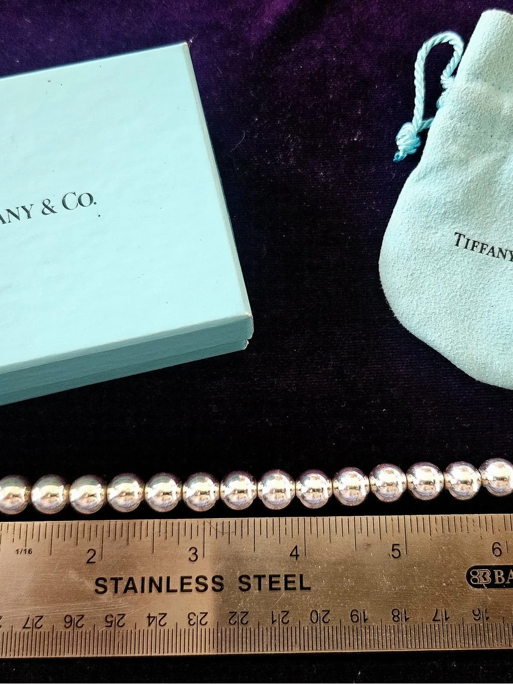 Tiffany & Co. Sterling Bead Bracelet - Silver - Picture 3 of 9